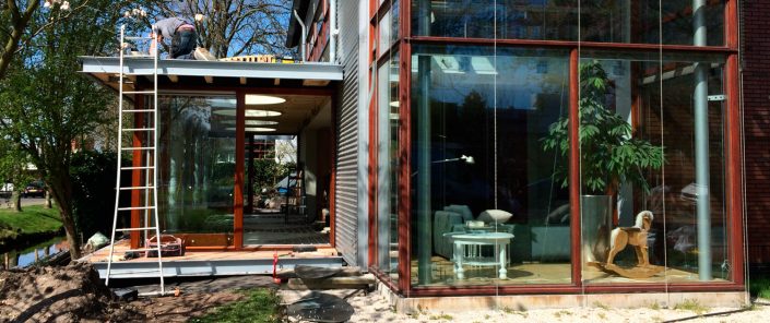 Ruland_Architecten_20150416 Aanbouw villa Rotterdam